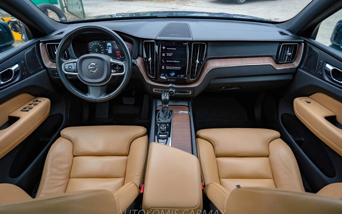 Volvo XC 60 cena 156000 przebieg: 56000, rok produkcji 2019 z Białystok małe 781
